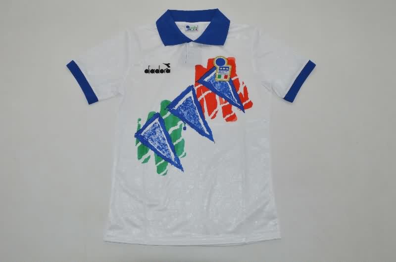 AAA(Thailand) Italy 1994 White Retro Soccer Jersey AAA(Thailand) Italy 1994 White Retro Soccer Jersey