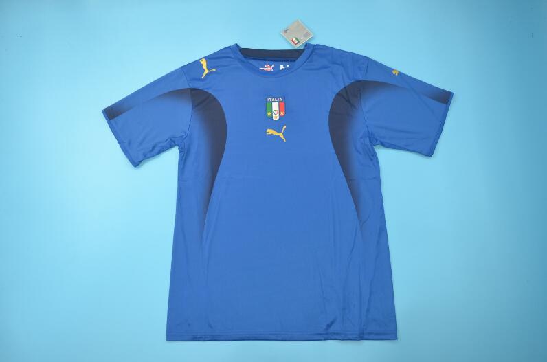 AAA(Thailand) Italy 2006 Home Retro soccer Jersey