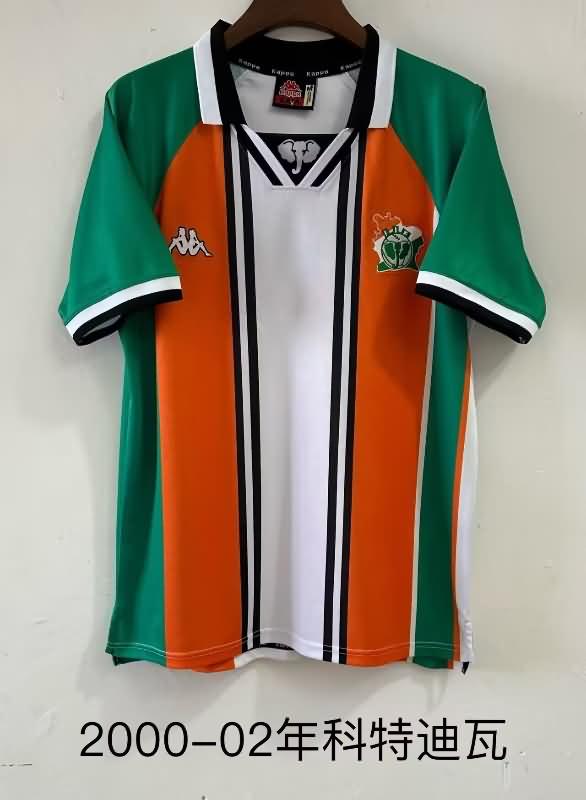 AAA(Thailand) Ivory 2000/01 Home Retro Soccer Jersey