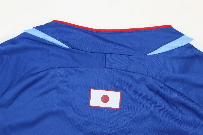 AAA(Thailand) Japan 2006 Home Long Sleeve Retro Soccer Jersey