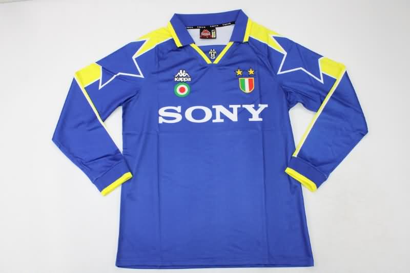 AAA(Thailand) Juventus 1995/97 Away Long Retro Soccer Jersey