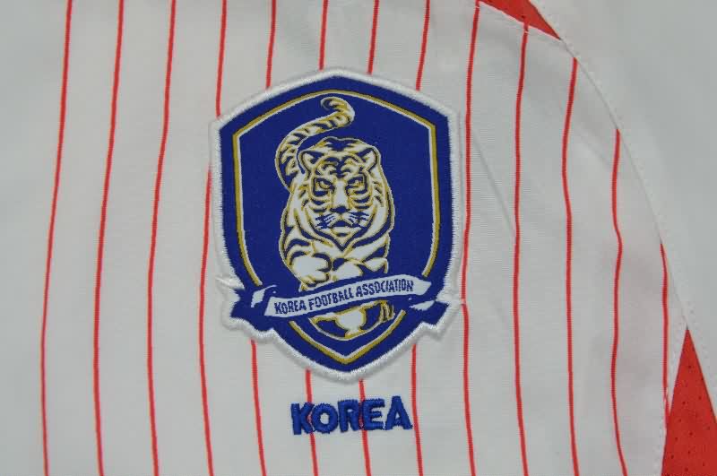 AAA(Thailand) Korea 2002 Away Long Sleeve Retro Soccer Jersey