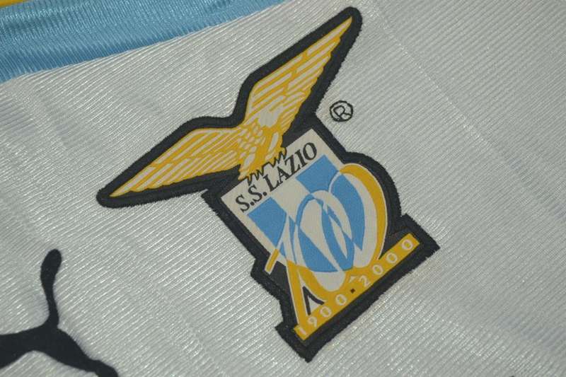 AAA(Thailand) Lazio 2000/01 Away Retro Soccer Jersey