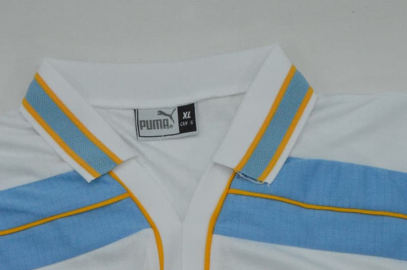 AAA(Thailand) Lazio 2000/01 Away Retro Long Sleeve Soccer Jersey