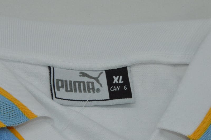 AAA(Thailand) Lazio 2000/01 Away Retro Long Sleeve Soccer Jersey