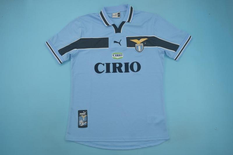 AAA(Thailand) Lazio 1998/00 Home Retro Soccer Jersey