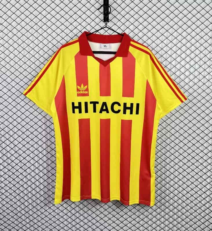 AAA(Thailand) Lens 1991/92 Home Retro Soccer Jersey AAA(Thailand) Lens 1991/92 Home Retro Soccer Jersey