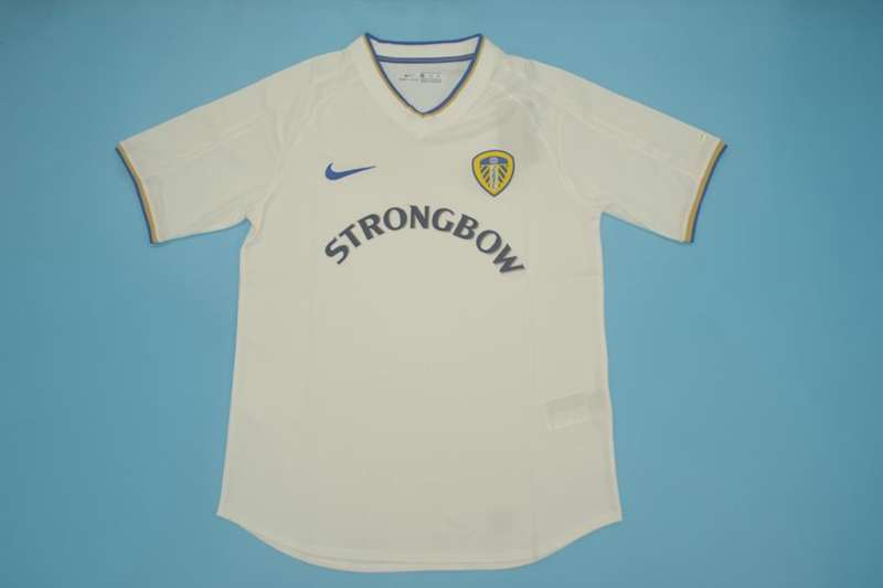AAA(Thailand) Leeds United 2000/02 Home Retro Soccer Jersey