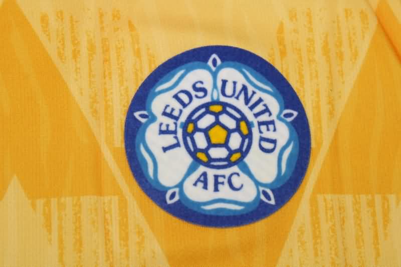 AAA(Thailand) Leeds United 1991/92 Away Retro Soccer Jersey
