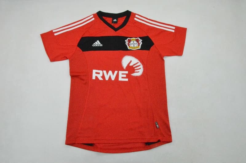 AAA(Thailand) Leverkusen 2002/04 Home Retro Soccer Jersey AAA(Thailand) Leverkusen 2002/04 Home Retro Soccer Jersey