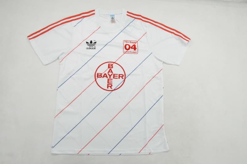 AAA(Thailand) Leverkusen 1987/88 Away Retro Soccer Jersey AAA(Thailand) Leverkusen 1987/88 Away Retro Soccer Jersey