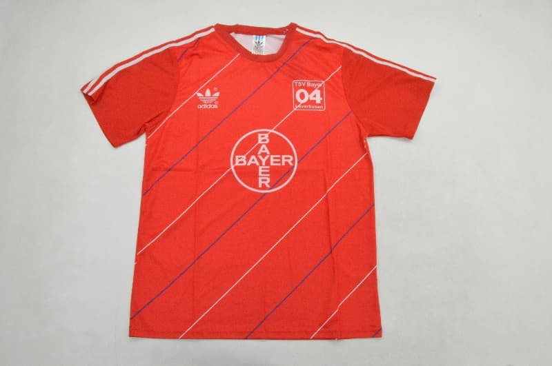 AAA(Thailand) Leverkusen 1987/88 Home Retro Soccer Jersey AAA(Thailand) Leverkusen 1987/88 Home Retro Soccer Jersey