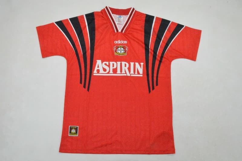 AAA(Thailand) Leverkusen 1997/98 Home Retro Soccer Jersey AAA(Thailand) Leverkusen 1997/98 Home Retro Soccer Jersey
