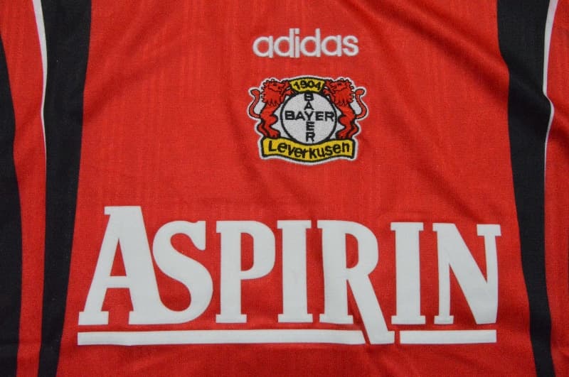 AAA(Thailand) Leverkusen 1997/98 Home Retro Soccer Jersey