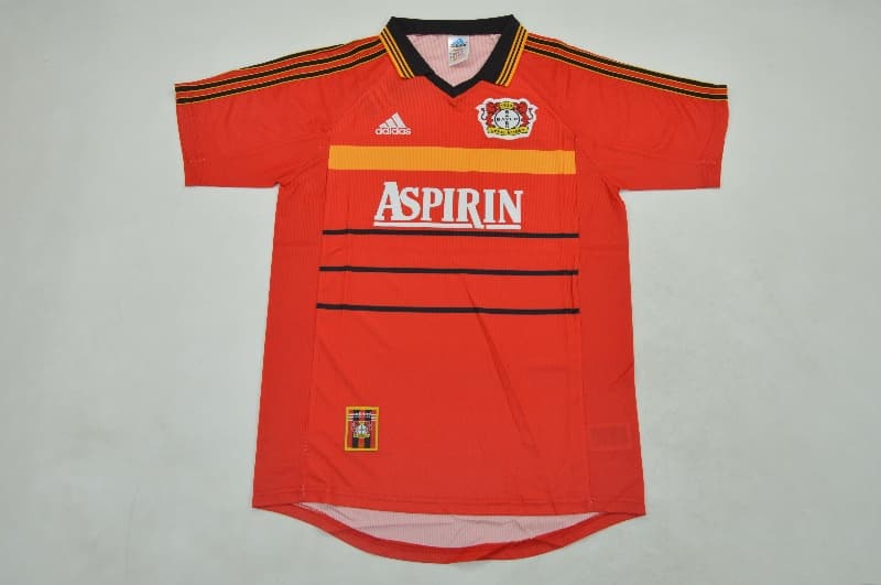 AAA(Thailand) Leverkusen 1999/00 Home Retro Soccer Jersey AAA(Thailand) Leverkusen 1999/00 Home Retro Soccer Jersey