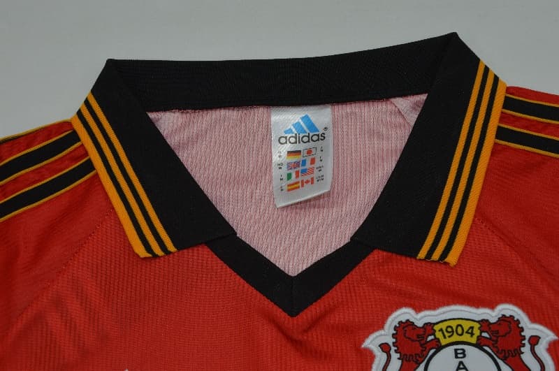 AAA(Thailand) Leverkusen 1999/00 Home Retro Soccer Jersey