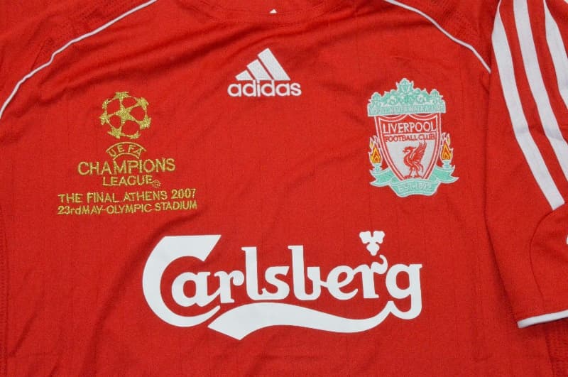 AAA(Thailand) Liverpool 2006/07 Home Final Retro Soccer Jersey