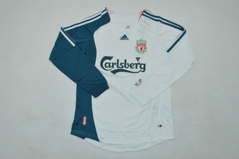 AAA(Thailand) Liverpool 2006/07 Third Long Sleeve Retro Soccer Jersey