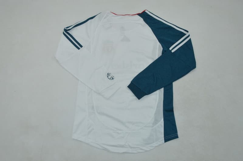 AAA(Thailand) Liverpool 2006/07 Third Long Sleeve Retro Soccer Jersey