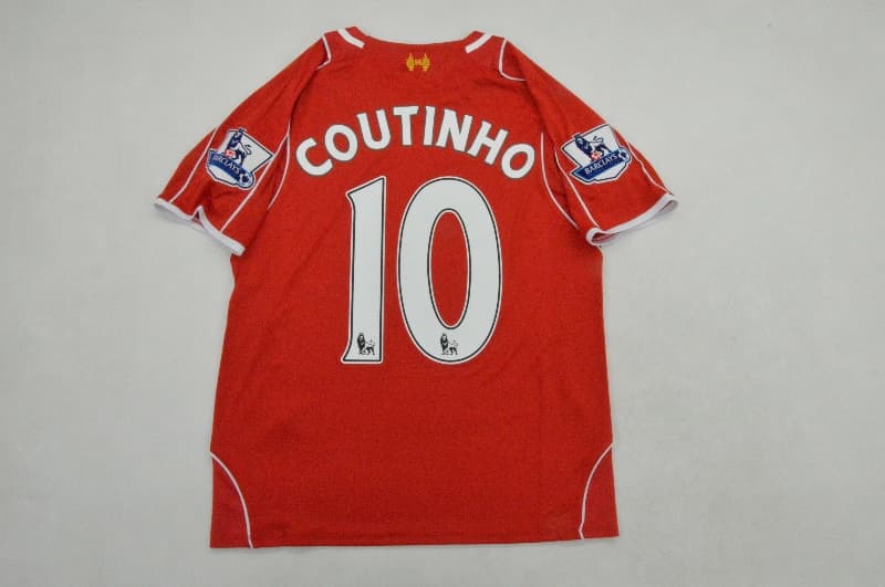 AAA(Thailand) Liverpool 2014/15 Home Retro Soccer Jersey