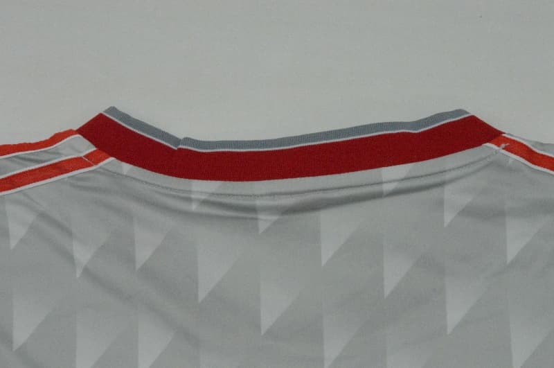 AAA(Thailand) Liverpool 1988/89 Away Long Sleeve Retro Soccer Jersey