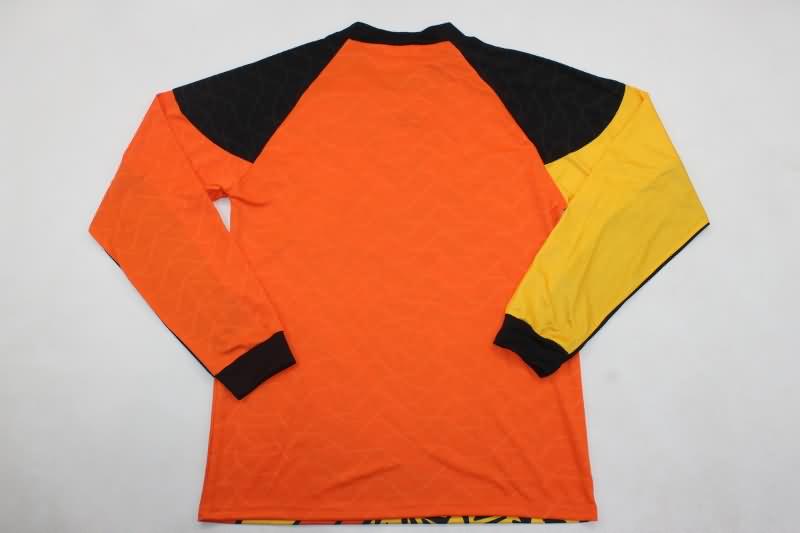 AAA(Thailand) Liverpool 1995/96 Goalkeeper Orange Long Sleeve Retro Soccer Jersey