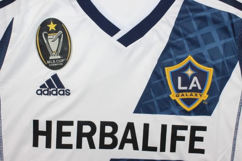 AAA(Thailand) Los Angeles Galaxy 2011/12 Home Long Sleeve Retro Soccer Jersey