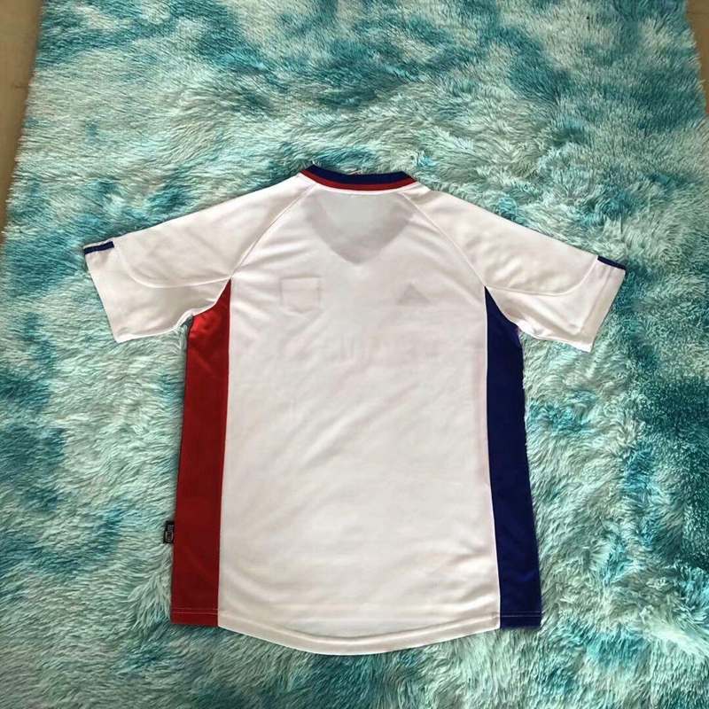 AAA(Thailand) Lyon 2001/02 Home Retro Soccer Jersey