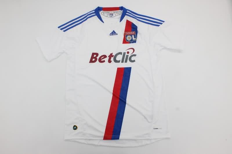 AAA(Thailand) Lyon 2010/11 Home Retro Soccer Jersey