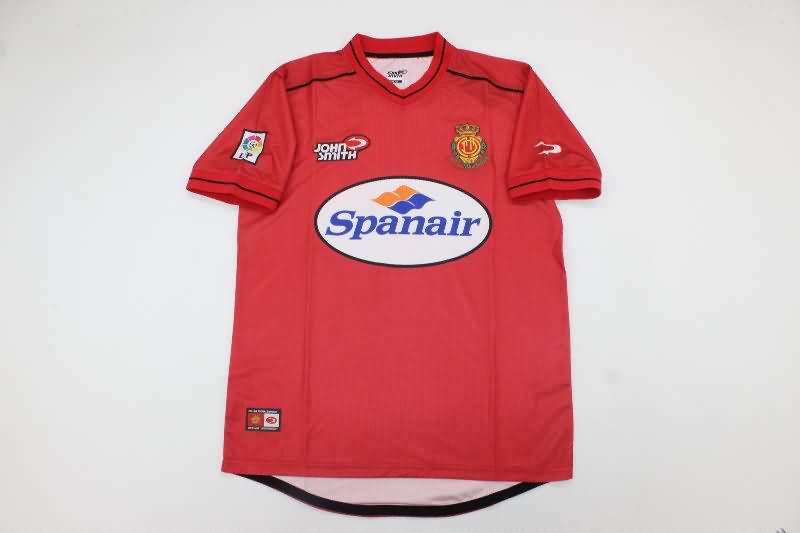 AAA(Thailand) Mallorca 2000/01 Home Retro Soccer Jersey AAA(Thailand) Mallorca 2000/01 Home Retro Soccer Jersey
