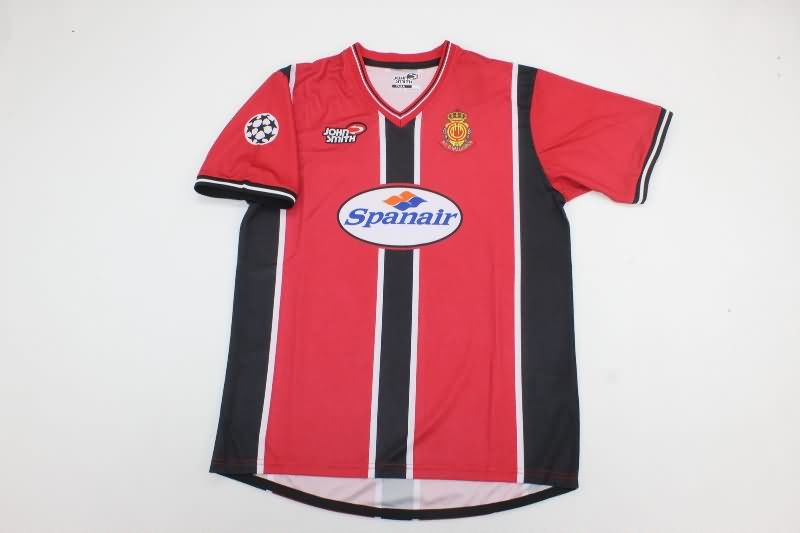 AAA(Thailand) Mallorca 2001/02 Home Retro Soccer Jersey AAA(Thailand) Mallorca 2001/02 Home Retro Soccer Jersey