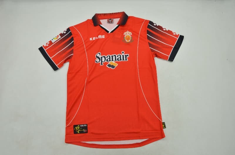 AAA(Thailand) Mallorca 1998/99 Home Retro Soccer Jersey AAA(Thailand) Mallorca 1998/99 Home Retro Soccer Jersey