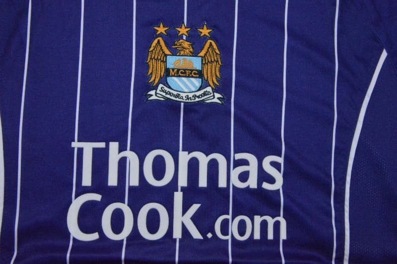 AAA(Thailand) Manchester City 2007/08 Away Retro Soccer Jersey