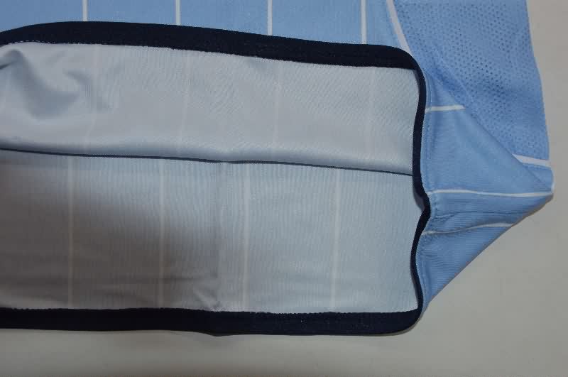 AAA(Thailand) Manchester City 2007/08 Home Retro Long Sleeve Soccer Jersey