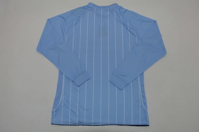 AAA(Thailand) Manchester City 2007/08 Home Retro Long Sleeve Soccer Jersey