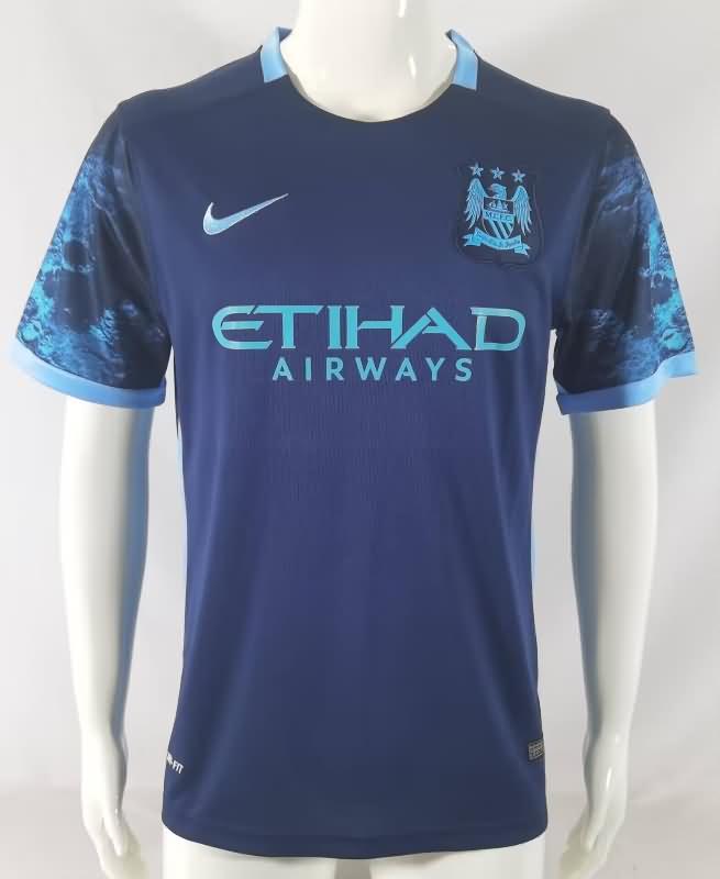 AAA(Thailand) Manchester City 2015/16 Away Retro Soccer Jersey
