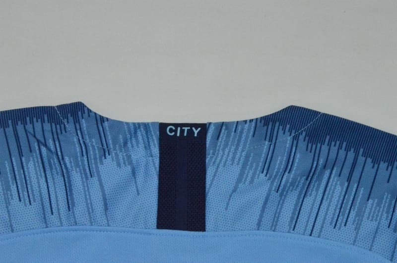 AAA(Thailand) Manchester City 2018/19 Home Retro Soccer Jersey