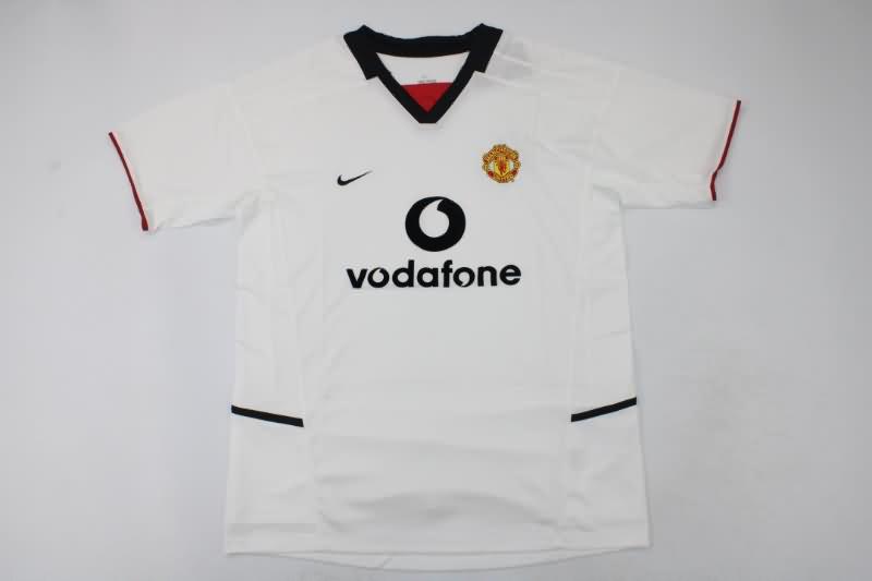 AAA(Thailand) Manchester United 2002/03 Away Retro Soccer Jersey