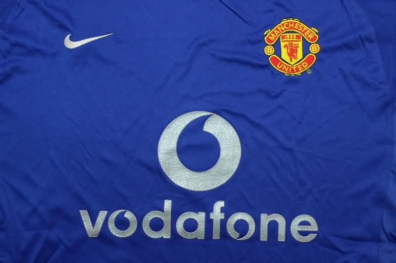 AAA(Thailand) Manchester United 2002/03 Third Retro Soccer Jersey