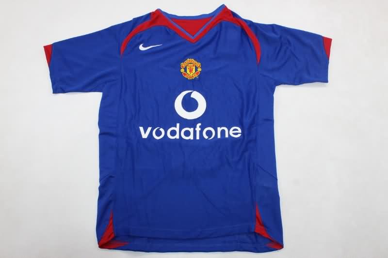 AAA(Thailand) Manchester United 2005/06 Away Retro Soccer Jersey