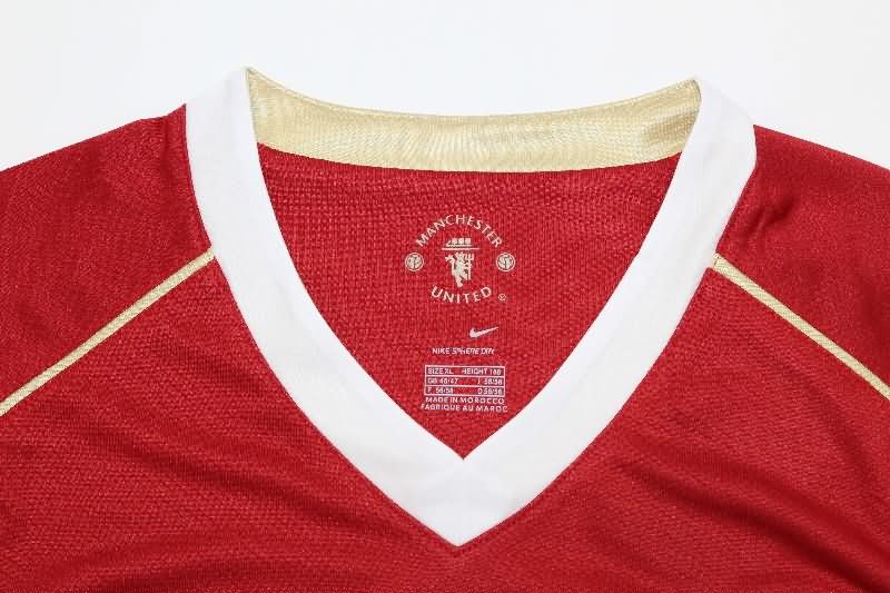 AAA(Thailand) Manchester United 2006/07 Home Retro Soccer Jersey(Player)