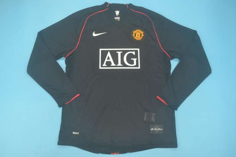 AAA(Thailand) Manchester United 2007/08 Away Retro Jersey(L/S)