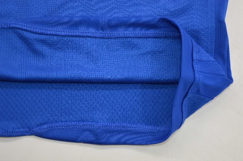 AAA(Thailand) Manchester United 2007/08 Goalkeeper Blue Retro Soccer Jersey