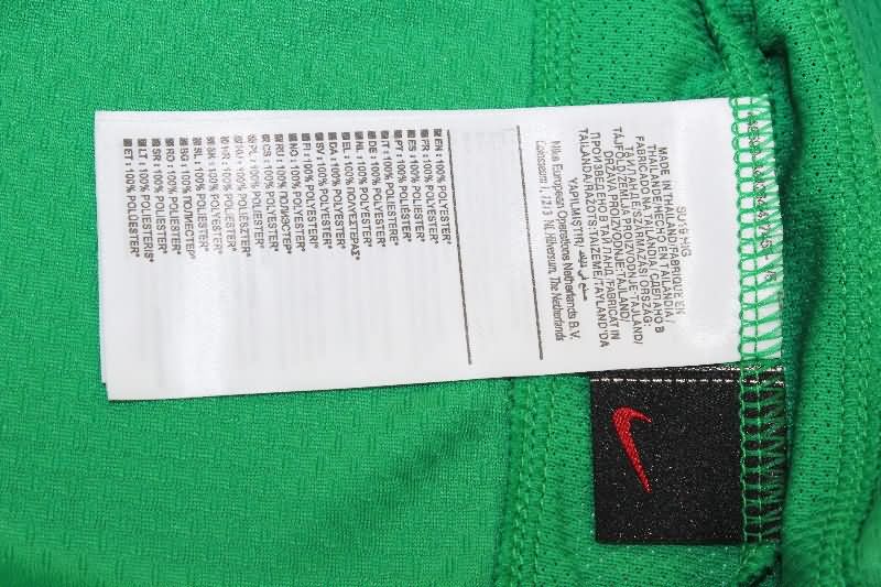 AAA(Thailand) Manchester United 2007/08 Goalkeeper Green Long Retro Soccer Jersey