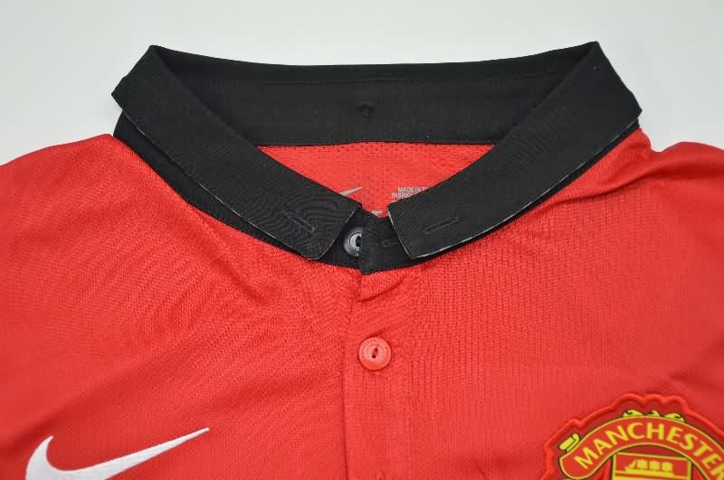 AAA(Thailand) Manchester United 2013/14 Home Retro Soccer Jersey (Player)