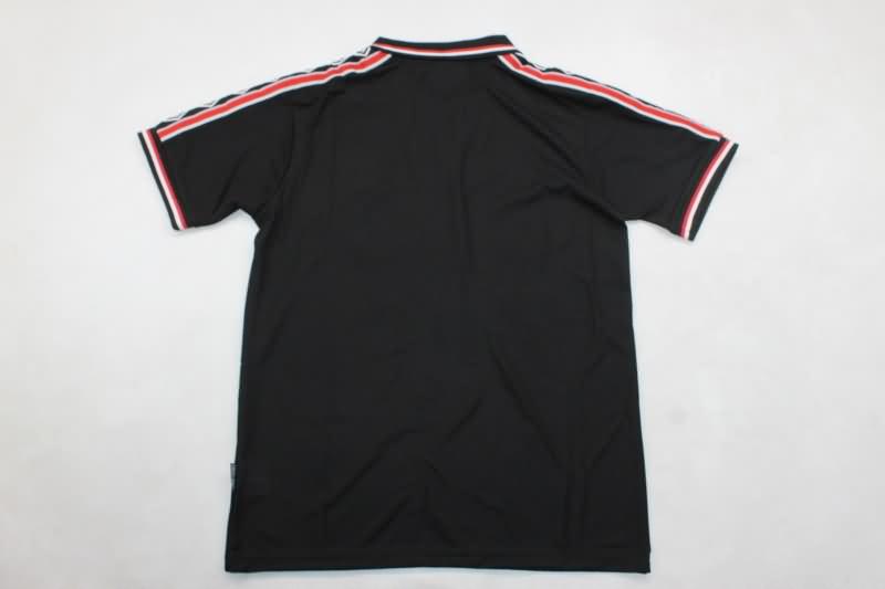 AAA(Thailand) Manchester United 1999 Black Retro Soccer Jersey