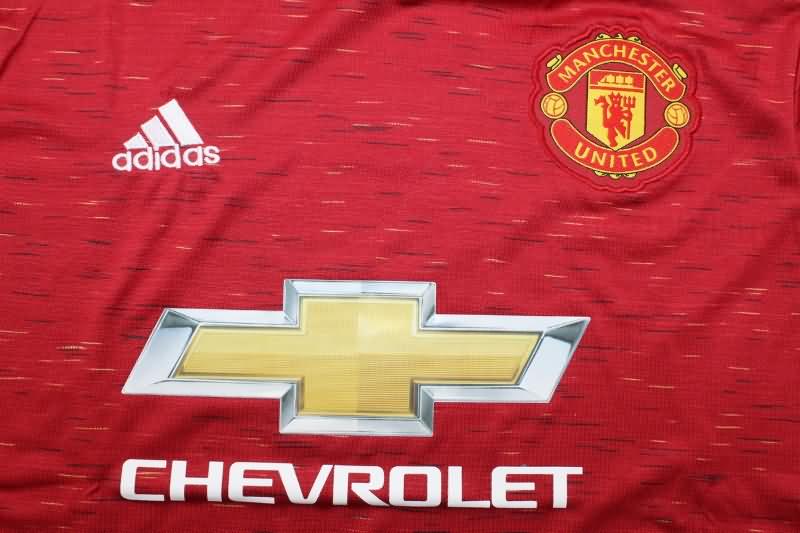 AAA(Thailand) Manchester United 2020/21 Home Retro Soccer Jersey