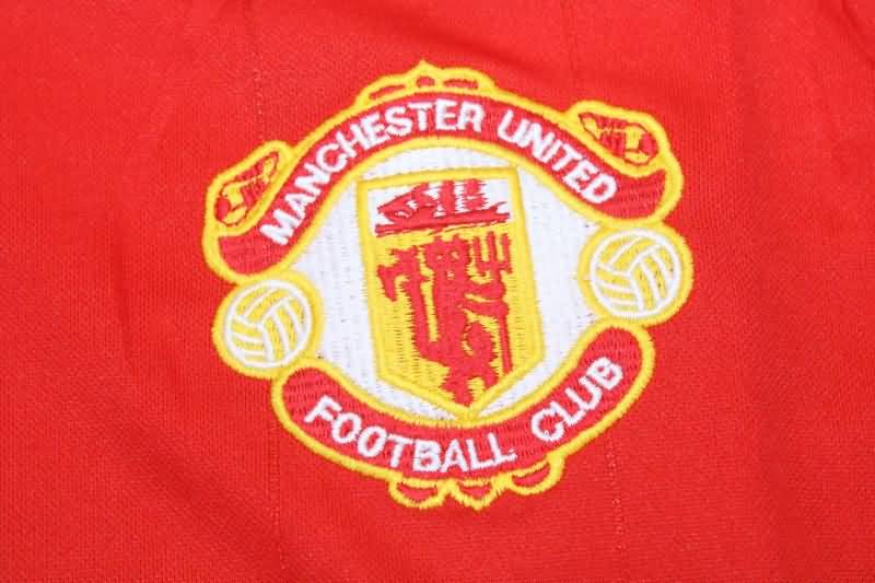 AAA(Thailand) Manchester United 1982/83 Home Retro Jersey(L/S)