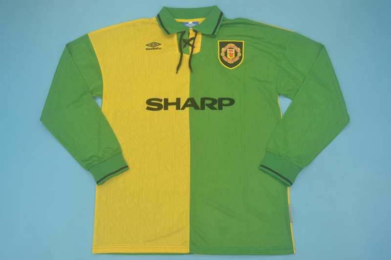 AAA(Thailand) Manchester United 1992/94 Third Retro Jersey(L/S)