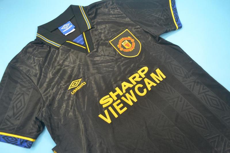 AAA(Thailand) Manchester United 1993/95 Away Retro Soccer Jersey